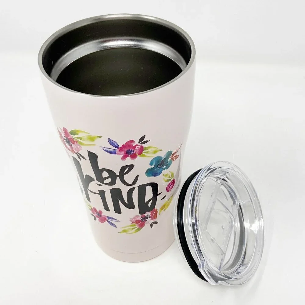 DAYSPRING Katygirl | Be Kind Stainless Steel Pink Tumbler - Picture 5 of 7